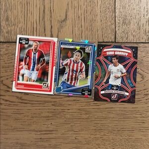 Russ Soccer Trading Card - Red & White Player Card